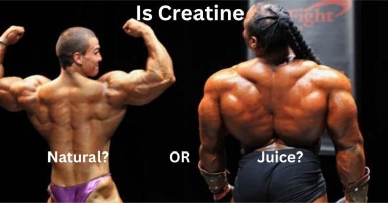 Bodybuilders Creatine Natural or Juice