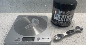 5 grams Creatine Scoop and Scales