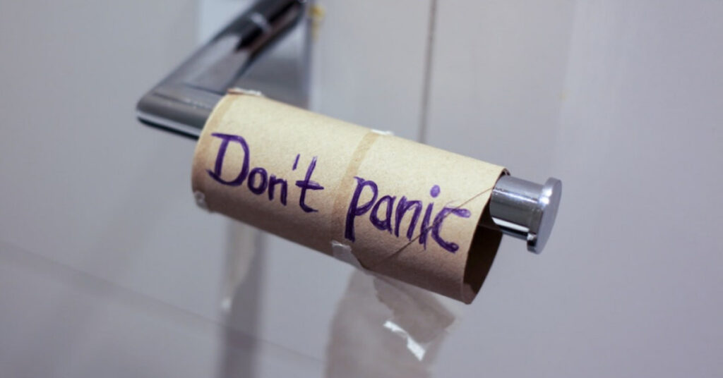 Don't Panic No Toilet Roll